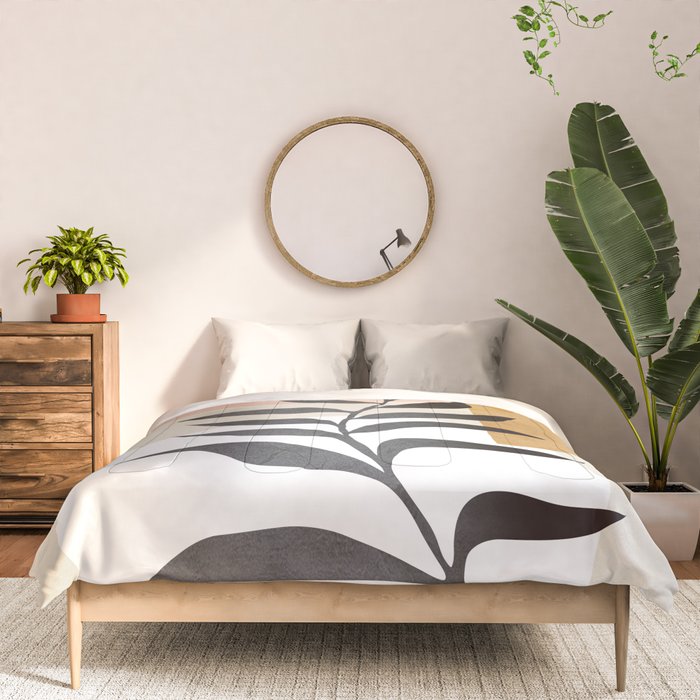 Minimal Abstract Shapes 15 Comforter Gallery Image 3