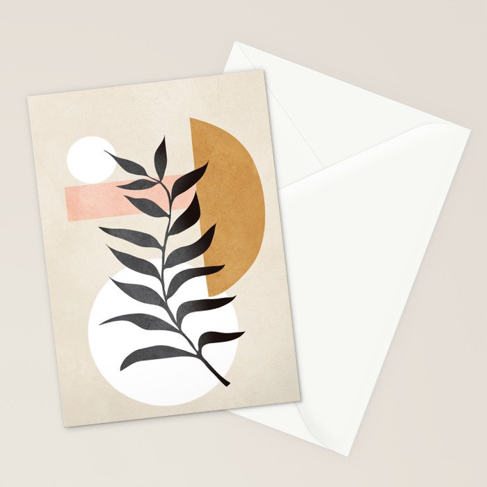 Minimal Abstract Shapes 15 Stationery Card Gallery Image 2