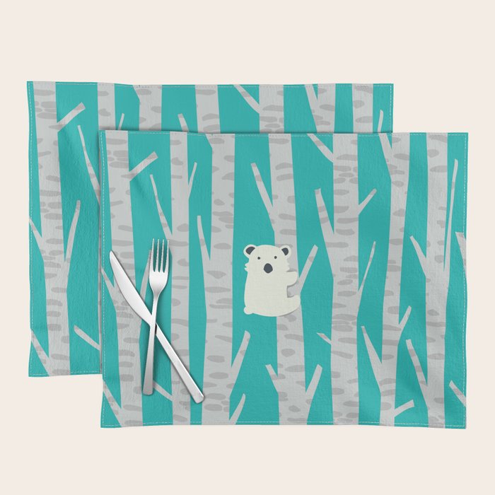 Lonesome Koala Placemat Gallery Image 1