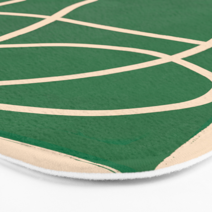 Abstract Line Art Cat 9 Bath Mat Gallery Image 3