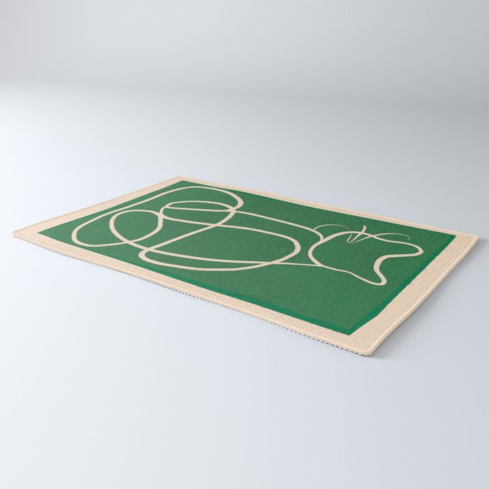 Abstract Line Art Cat 9 Rug Gallery Image 3