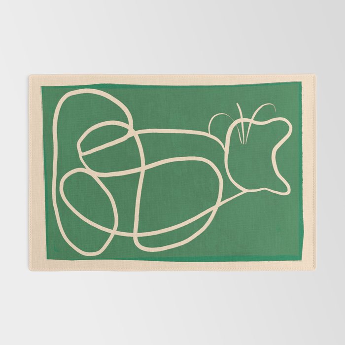 Abstract Line Art Cat 9 Rug Gallery Image 2