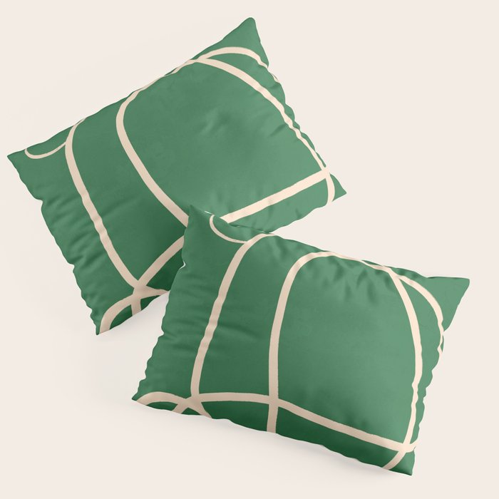 Abstract Line Art Cat 9 Pillow Sham Gallery Image 3