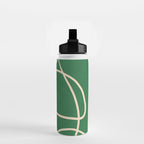 Abstract Line Art Cat 9 Water Bottle Gallery Image 2