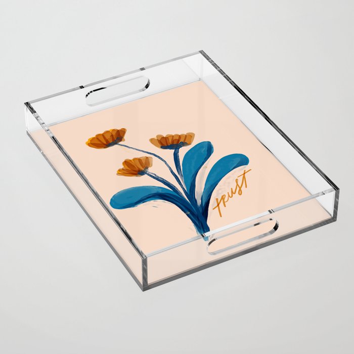 Trust. Acrylic Tray Gallery Image 1