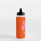 Yee Haw - Pink on Orange Water Bottle Gallery Image 3