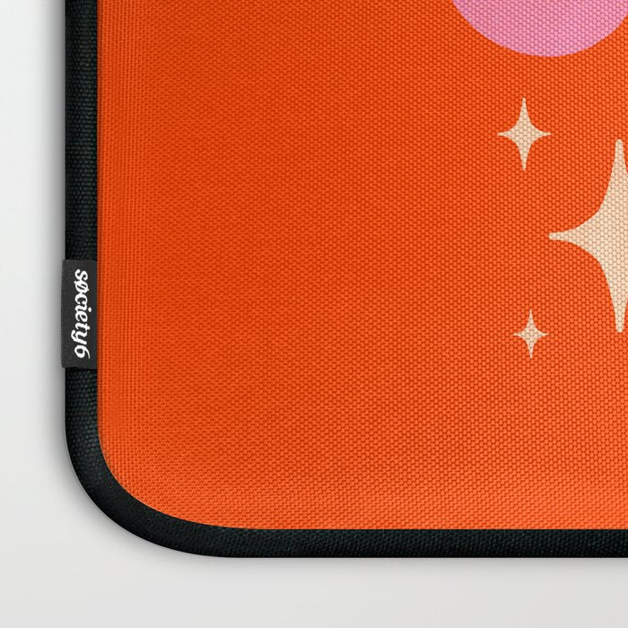 Yee Haw - Pink on Orange Laptop Sleeve Gallery Image 3