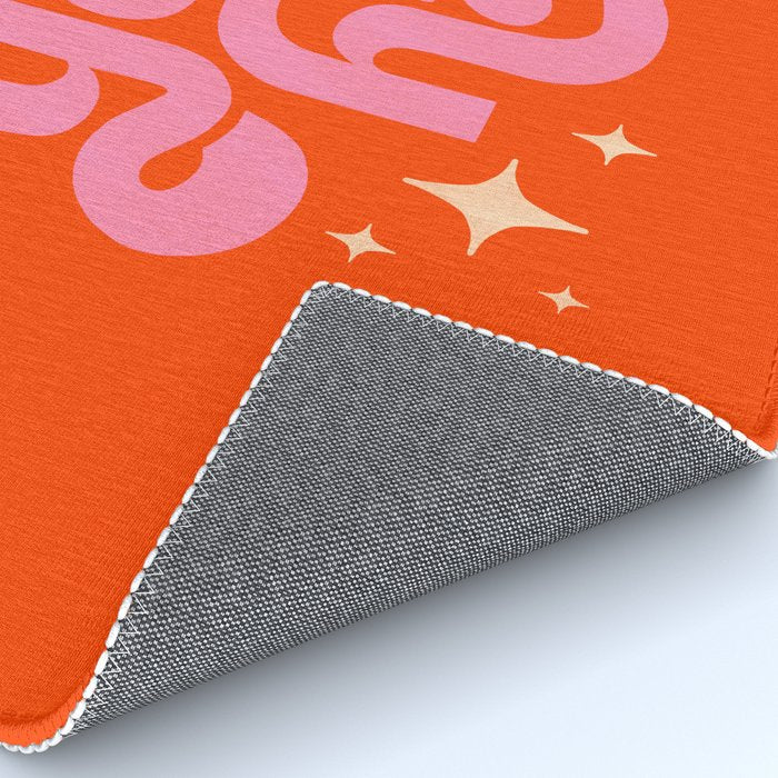 Yee Haw - Pink on Orange Rug Gallery Image 4