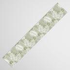 Palm Leaves . Lush Green Table Runner Gallery Image 3