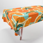 Orange Harvest - Blue Tablecloth Gallery Image 1