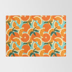 Orange Harvest - Blue Rug Gallery Image 2