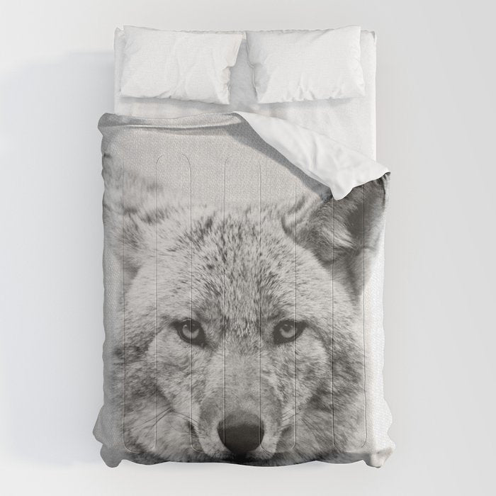Coyote - Black & White Comforter Gallery Image 6