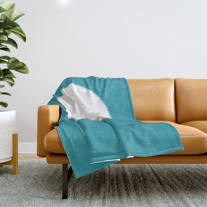 Fluffy Sheep Throw Blanket Gallery Image 1