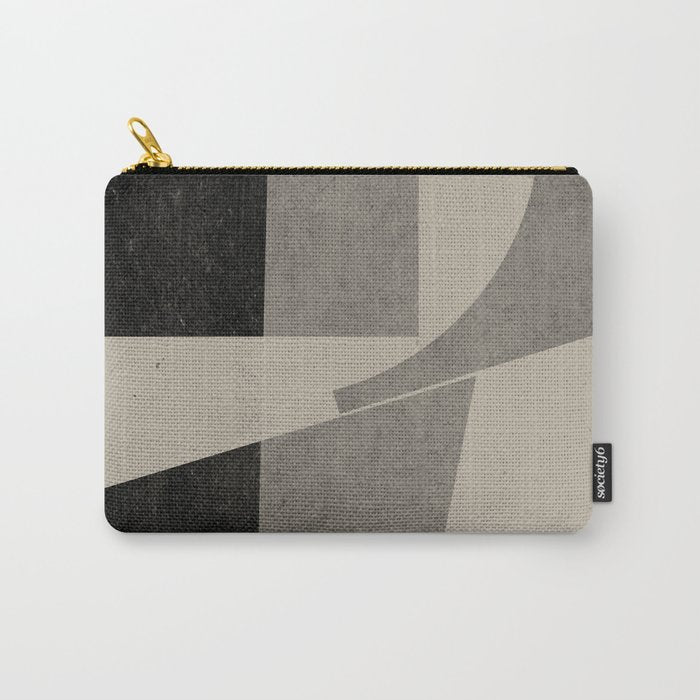 Geometric Object Mid Century Modern Carry All Pouch Gallery Image 1