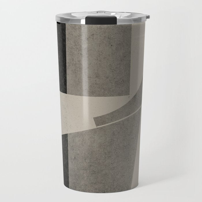 Geometric Object Mid Century Modern Travel Mug Gallery Image 1