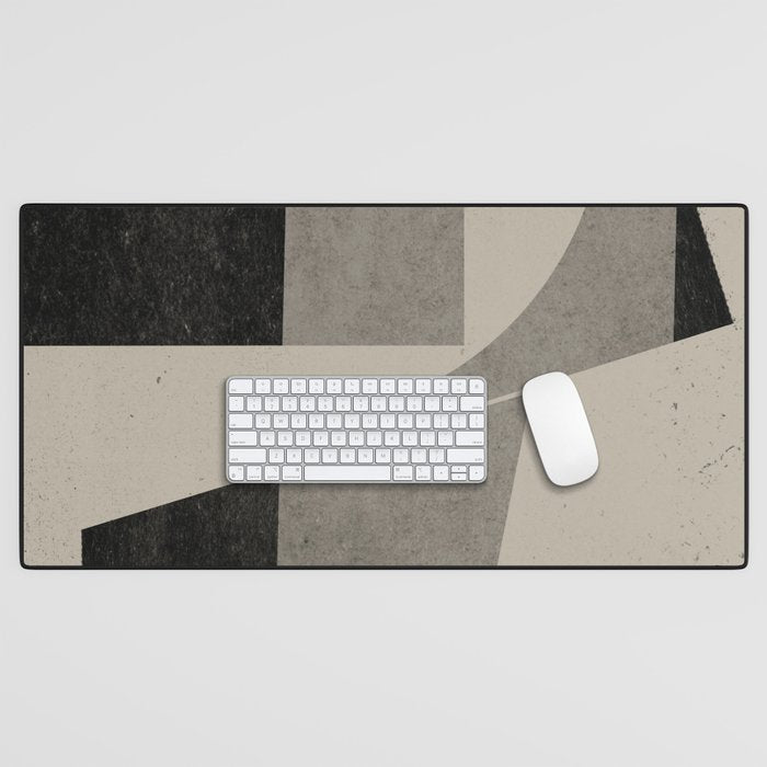 Geometric Object Mid Century Modern Desk Mat Gallery Image 1