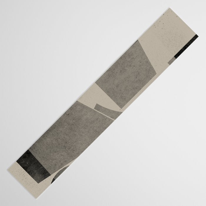 Geometric Object Mid Century Modern Table Runner Gallery Image 3