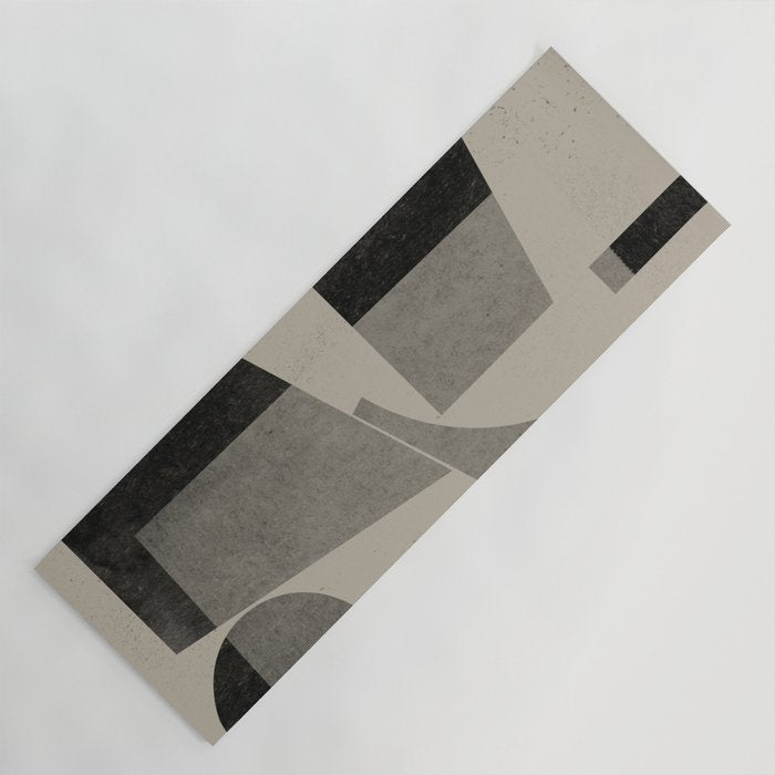 Geometric Object Mid Century Modern Yoga Mat Gallery Image 1