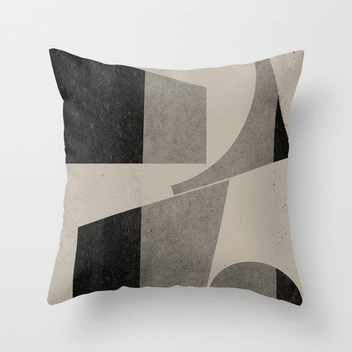 Geometric Object Mid Century Modern Throw Pillow Gallery Image 6
