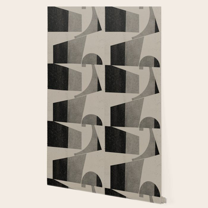 Geometric Object Mid Century Modern Wallpaper Gallery Image 2
