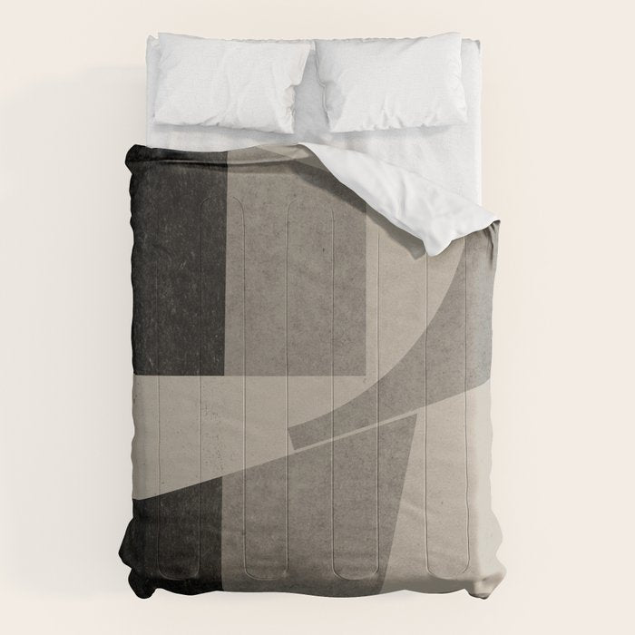 Geometric Object Mid Century Modern Comforter Gallery Image 6