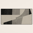 Geometric Object Mid Century Modern Desk Mat Gallery Image 3