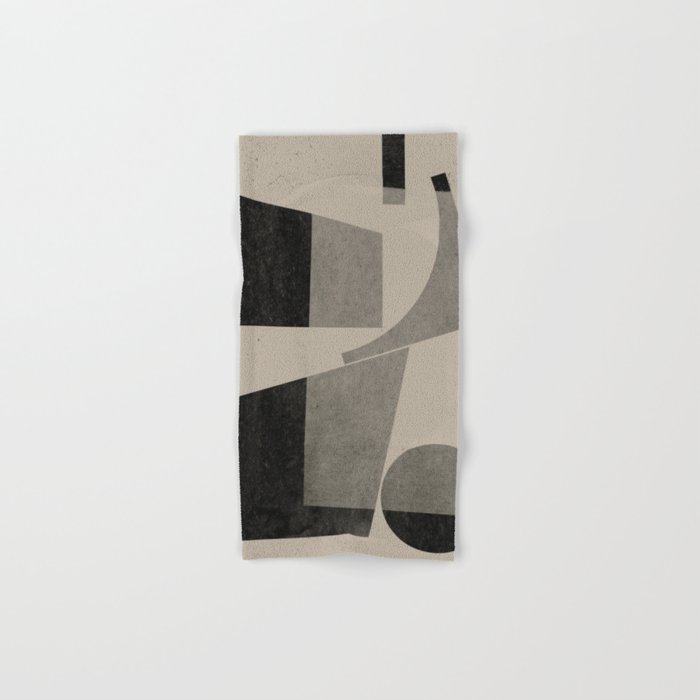 Geometric Object Mid Century Modern Bath Towel Gallery Image 1