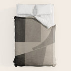 Geometric Object Mid Century Modern Duvet Cover Gallery Image 6