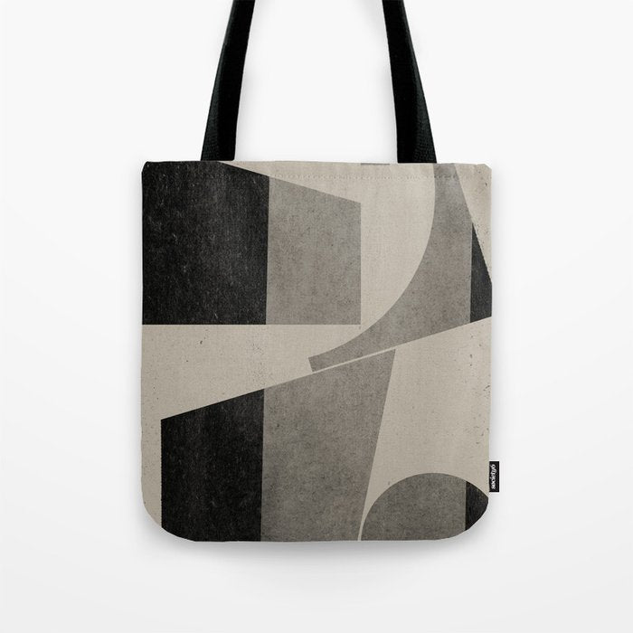 Geometric Object Mid Century Modern Tote Bag Gallery Image 1