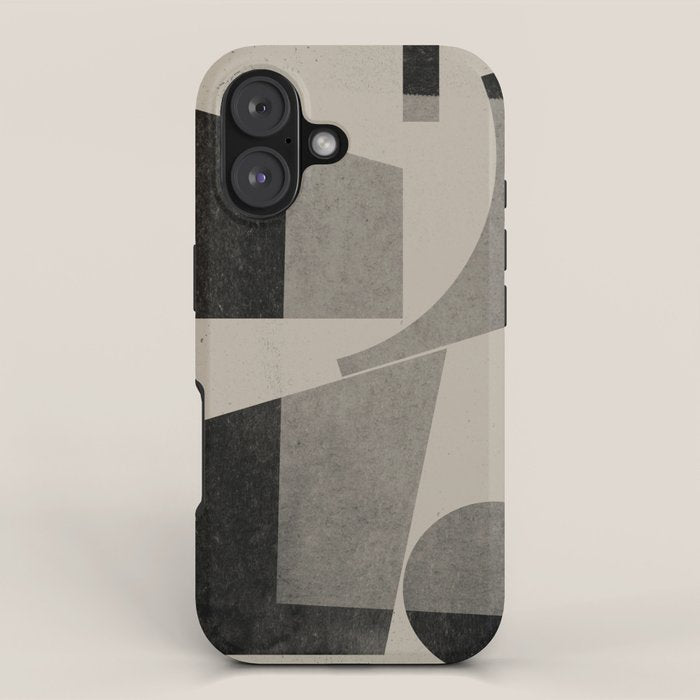 Geometric Object Mid Century Modern iPhone Case Gallery Image 1