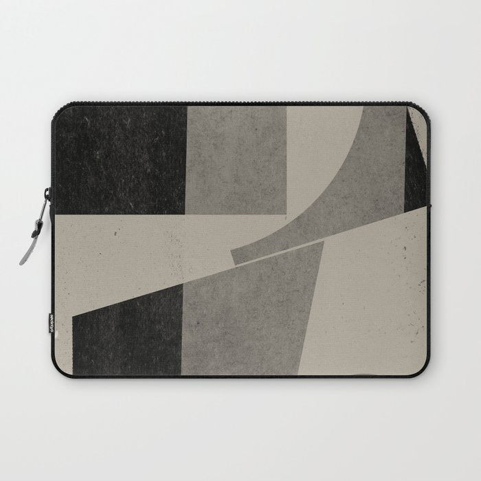 Geometric Object Mid Century Modern Laptop Sleeve Gallery Image 1