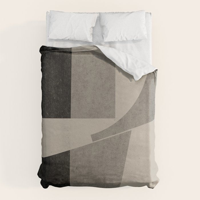 Geometric Object Mid Century Modern Duvet Cover Gallery Image 1
