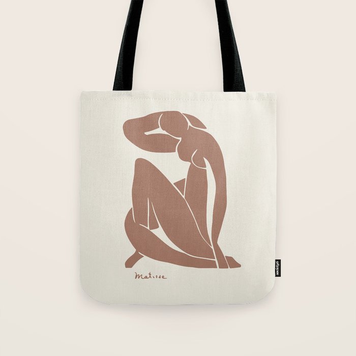 Henri Matisse - Mocha Mousse Nude II, 1952 Tote Bag Gallery Image 1