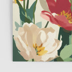 Coral Tulips in Bloom Poster Gallery Image 3