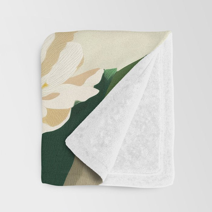 Coral Tulips in Bloom Throw Blanket Gallery Image 3