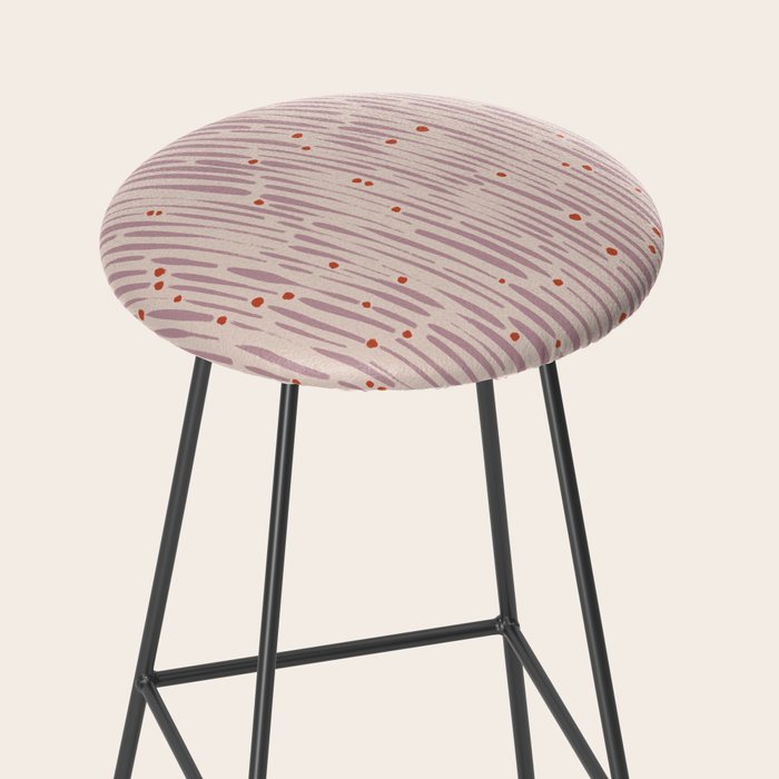 Simple Hand Drawn Pattern #14 Stool Gallery Image 2