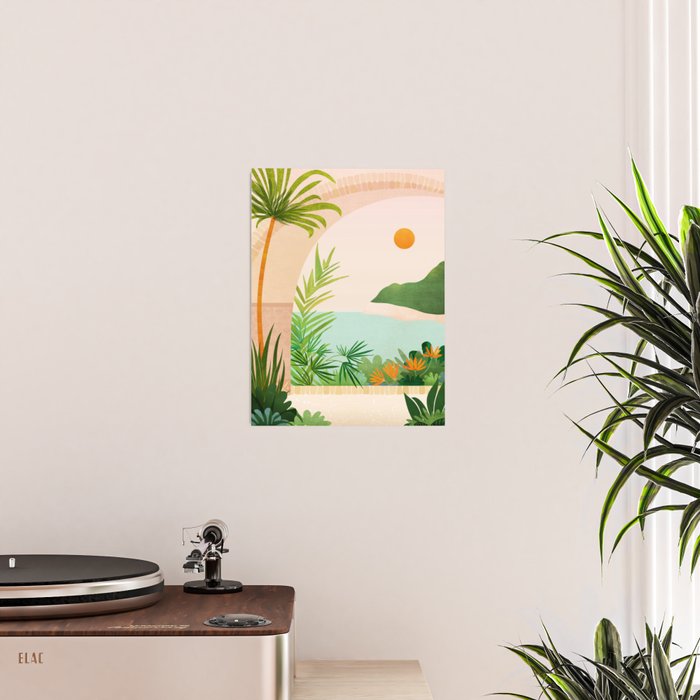Welcome Home - Tropical Landscape Poster Gallery Image 2
