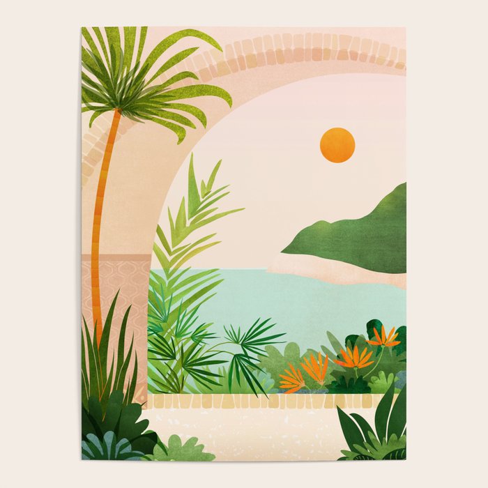 Welcome Home - Tropical Landscape Poster Gallery Image 4