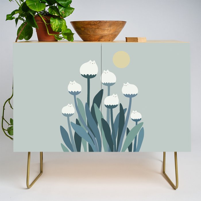 Cat and Plant 76 Credenza Gallery Image 1