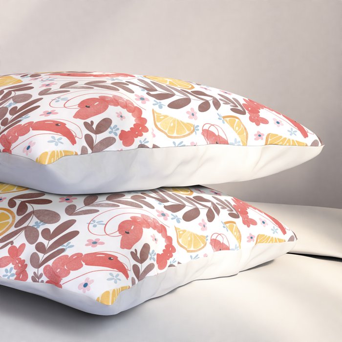 Citrus Shrimp Delight Pillow Sham Gallery Image 3