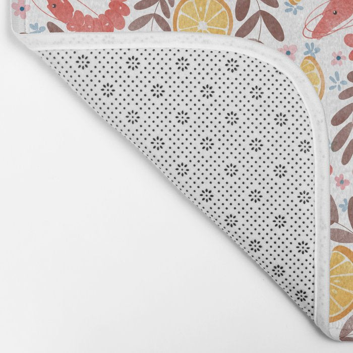 Citrus Shrimp Delight Bath Mat Gallery Image 2