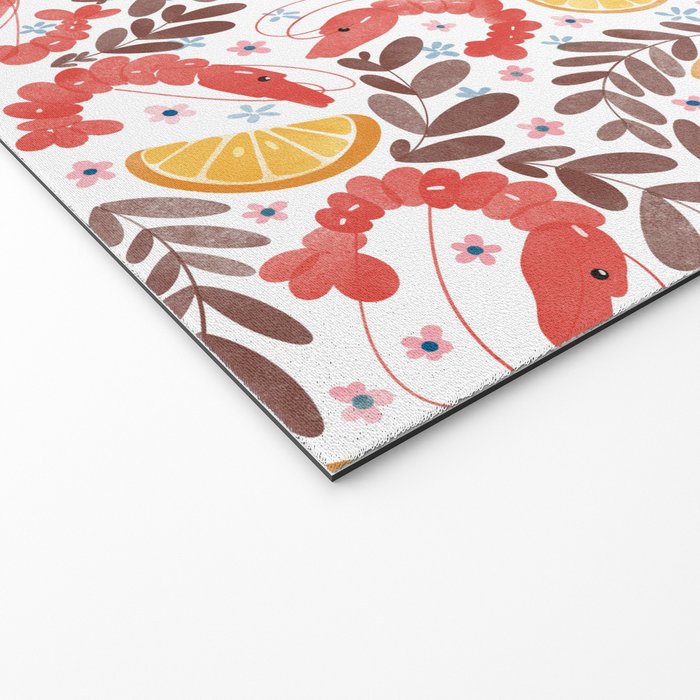 Citrus Shrimp Delight Welcome Mat Gallery Image 2