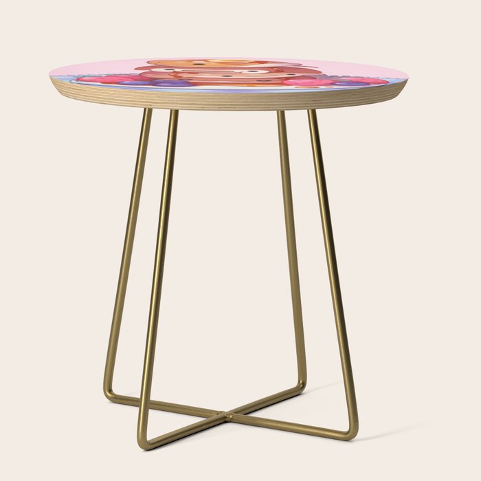Fluffy sea pancakes Side Table Gallery Image 1