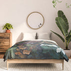 Owl and Snakes Mushroom forest Comforter Gallery Image 3