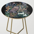 Owl and Snakes Mushroom forest Side Table Gallery Image 2