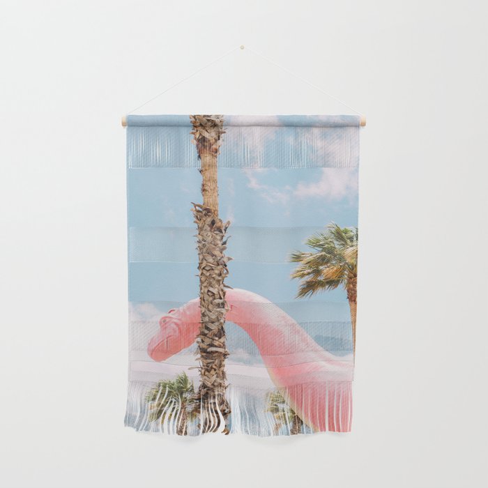 Pink Dinosaur in Cabazon - Palm Springs - California Travel Photo Wall Hanging Gallery Image 1