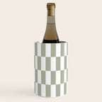 Bars (Pastel Sage) Wine Chiller Gallery Image 1