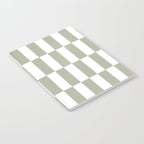 Bars (Pastel Sage) Notebook Gallery Image 2