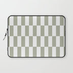 Bars (Pastel Sage) Laptop Sleeve Gallery Image 1