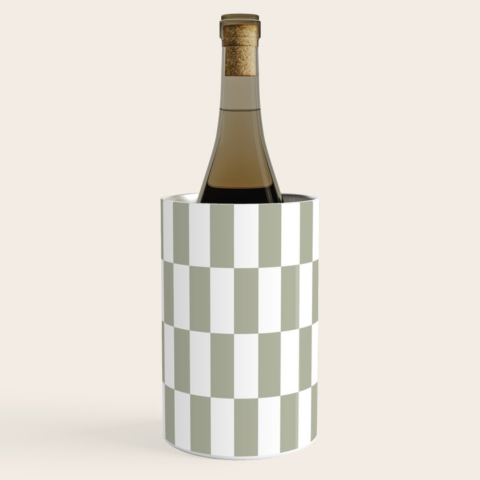 Bars (Pastel Sage) Wine Chiller Gallery Image 3